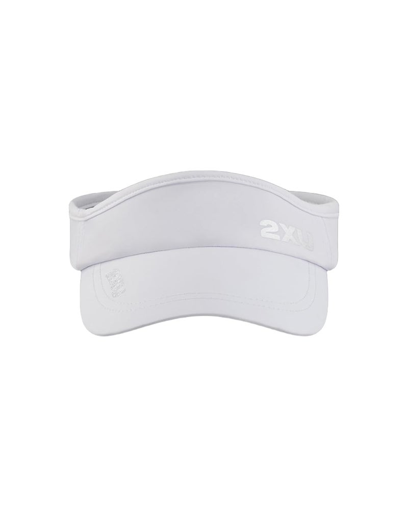 2XU Unisex Run Visor One Size fits All White - Image 2